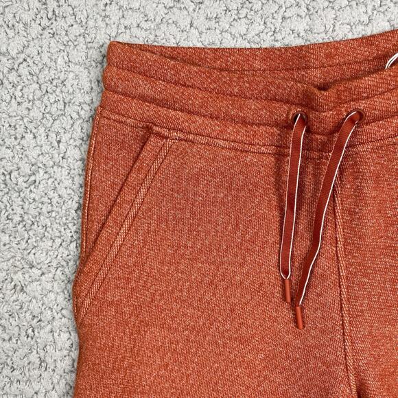 Smartwool Recycled Terry Shorts Picante Orange XS Womens Drawstring $95 - Picture 3 of 9